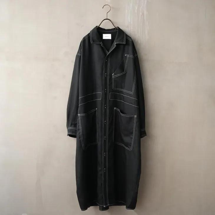 MANON (マノン) ワークワンピース MANON（マノン） | WORK ONEPIECE (black) | ワークワンピース