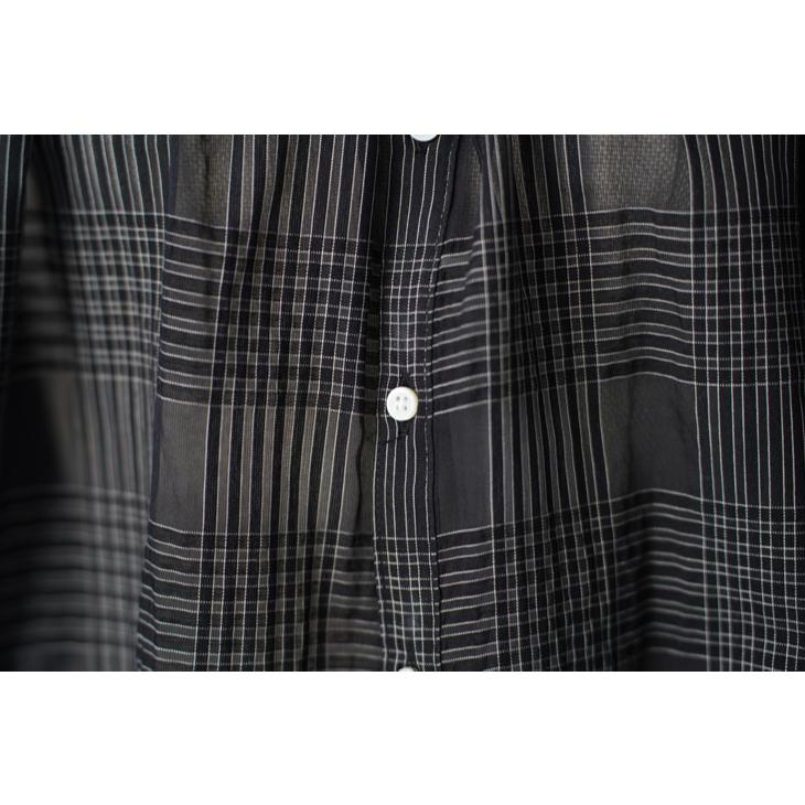 SALE セール】MANON (マノン) | SHEER CHECK AMICAL SHT (black 