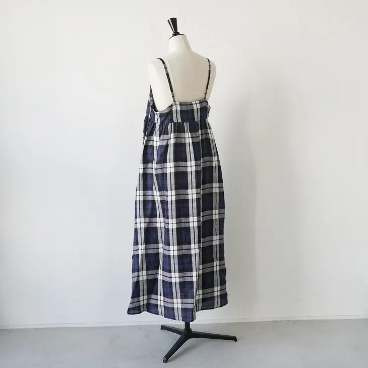 O'NEIL of DUBLIN | TARTAN CAMISOLE DRESS (leckavrea) size 8 | オニールオブダブリン キャミソールワンピース タータンチェック レディース ロングワンピースの画像