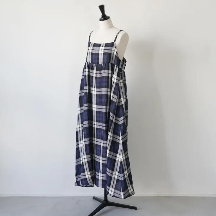 O'NEIL of DUBLIN | TARTAN CAMISOLE DRESS (leckavrea) size 8 | オニールオブダブリン キャミソールワンピース タータンチェック レディース ロングワンピースの画像