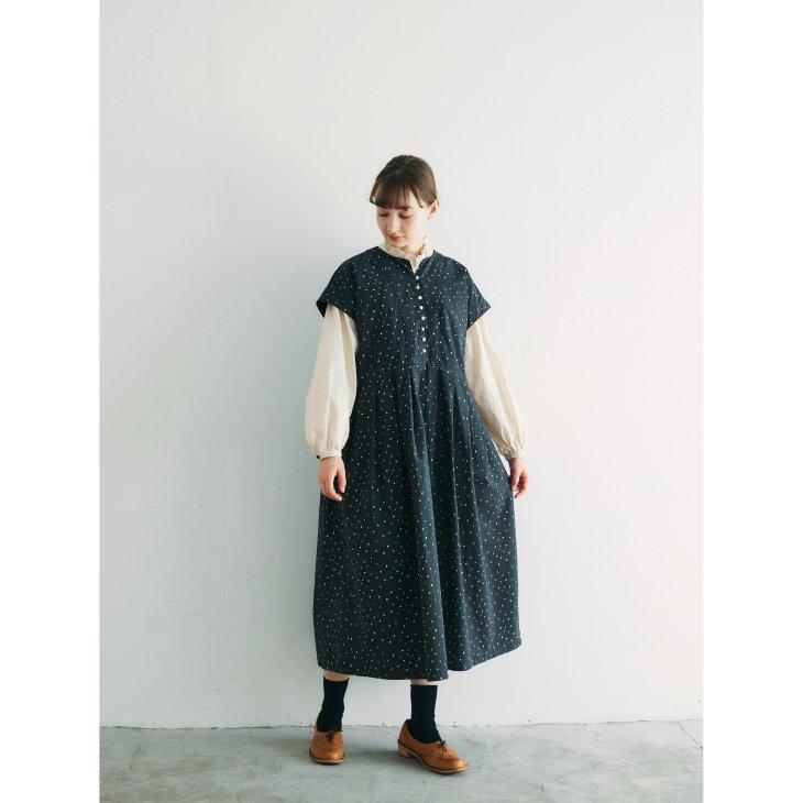 【美品】マガリ　リネンワンピース SALE セール】MAGALI | コットンリネン・スノーウィー・ワンピース