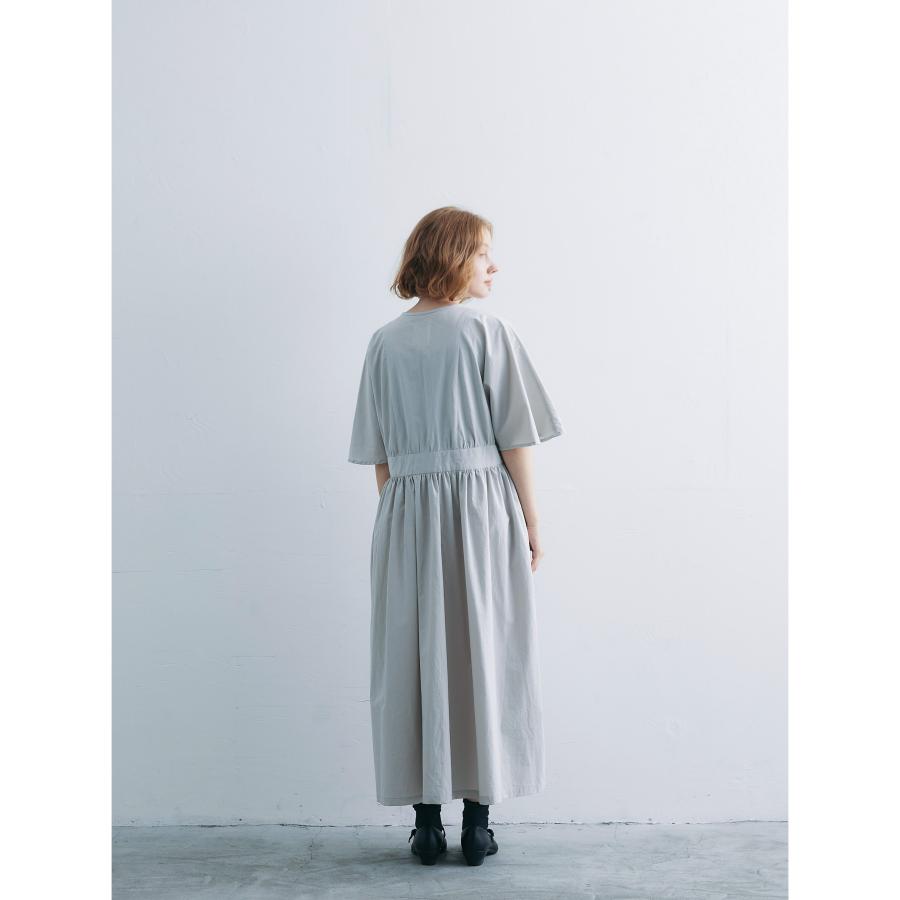 MAGALI | リンクルコットン・ピンタックワンピース (gray) | ワンピース マガリ｜hafen｜03