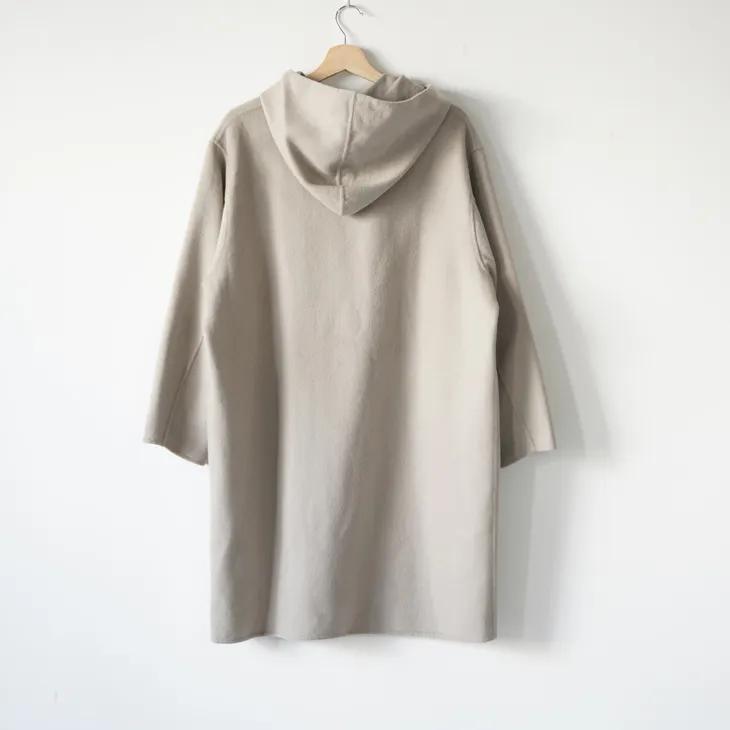 ORCIVAL（オーシバル） | REV HOODED COAT (beige) size 2 | ロング 