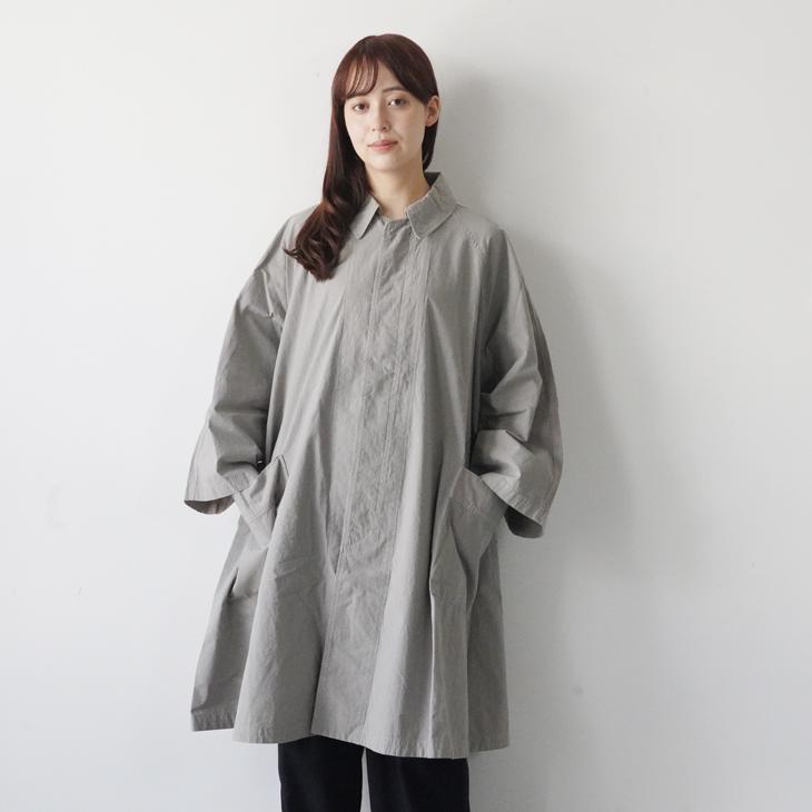ORCIVAL | GDP A-LINE RAGLAN COAT (cloud) size 1 | オーシバル アウター コートの画像