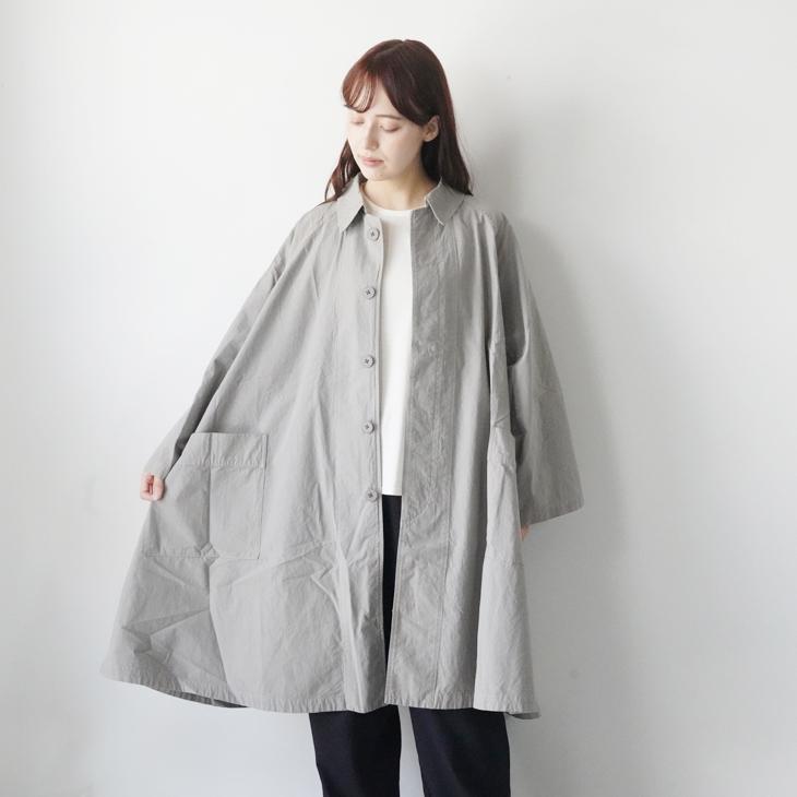ORCIVAL | GDP A-LINE RAGLAN COAT (cloud) size 1 | オーシバル アウター コートの画像