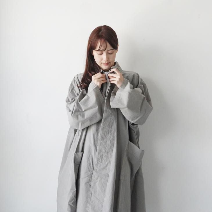 ORCIVAL | GDP A-LINE RAGLAN COAT (cloud) size 1 | オーシバル アウター コートの画像