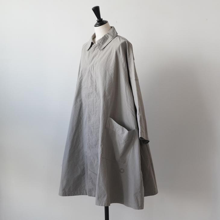 ORCIVAL | GDP A-LINE RAGLAN COAT (cloud) size 1 | オーシバル アウター コートの画像