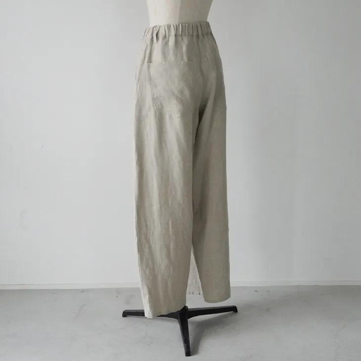 FACTORY (ファクトリー) | 26SS アイリッシュリネン オーバッタックパンツ (生成) size 2 | ボトムス 麻 春夏_4