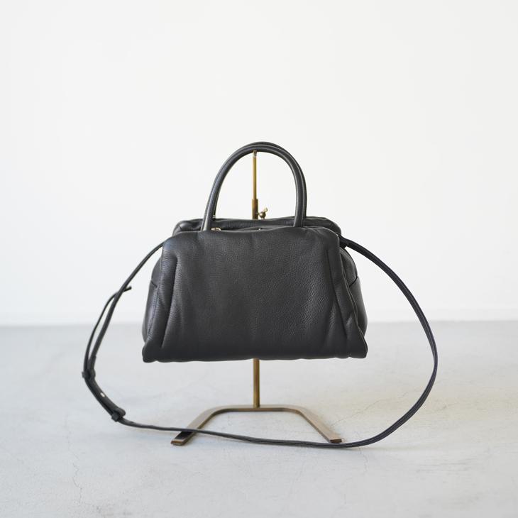 【SALE セール】POMTATA (ポンタタ) | FLUR boston (black / pastel purple) | トートバッグ ショルダーバック お洒落_3