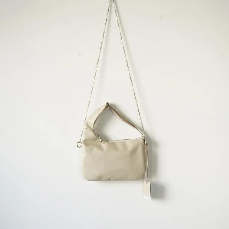POMTATA（ポンタタ） | LUM 2WAY POUCH (ivory) | 山羊革 ショルダー 