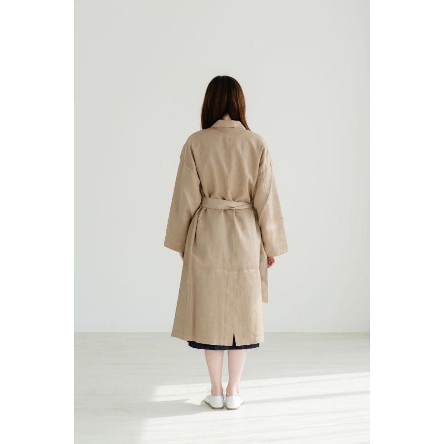 LAITERIE | ラミーツイルワークコート (beige) アウター : 北欧雑貨と 