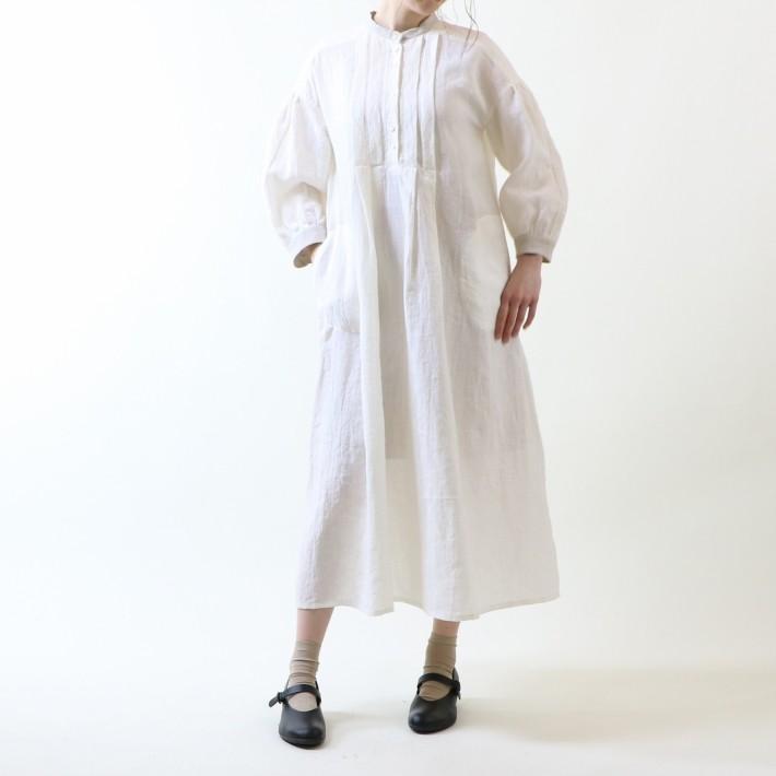 楽天ランキング1位 Magali ベルギーリネン ファーマー ワンピース Offwhite ワンピース マガリ 送料無料 シンプル おしゃれ 新品 Www Doctor Plan Com