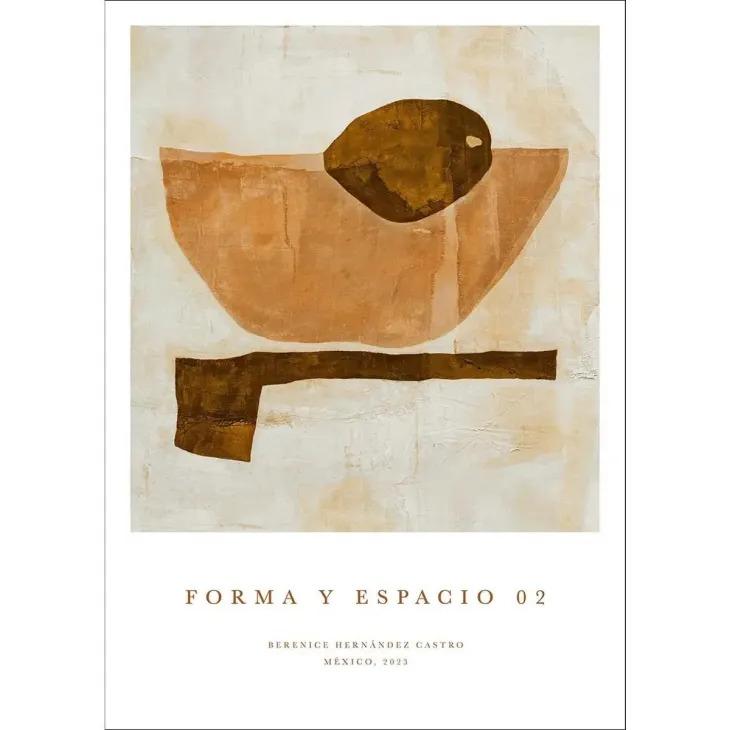 PAPER COLLECTIVE | FORMA Y ESPACIO 02 (Berenice Hernandez) | 50x70cm アートプリント/アートポスター 北欧 デンマーク | 