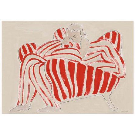 THE POSTER CLUB x Sofia Lind Red Chair 30x40cm アートプリント アートポスター 北欧 デンマーク 北欧雑貨と音楽 HAFEN ハーフェン - 通販 - Yahoo ショッピング
