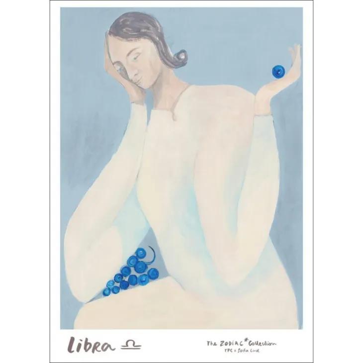 THE POSTER CLUB x SOFIA LIND | Libra 天秤座 50x70cm アートポスター