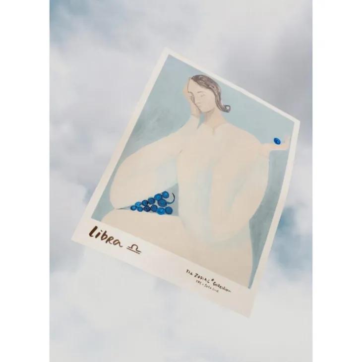 THE POSTER CLUB x SOFIA LIND | Libra 天秤座 50x70cm アートポスター