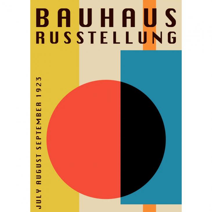 Nordd Studio | Shapes of Bauhaus 30x40cm アートプリント/アート 