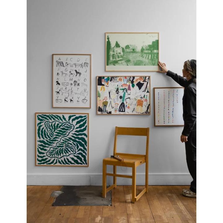 FINE LITTLE DAY | ABC DOGS アートプリント/ポスター (50x70cm) 北欧