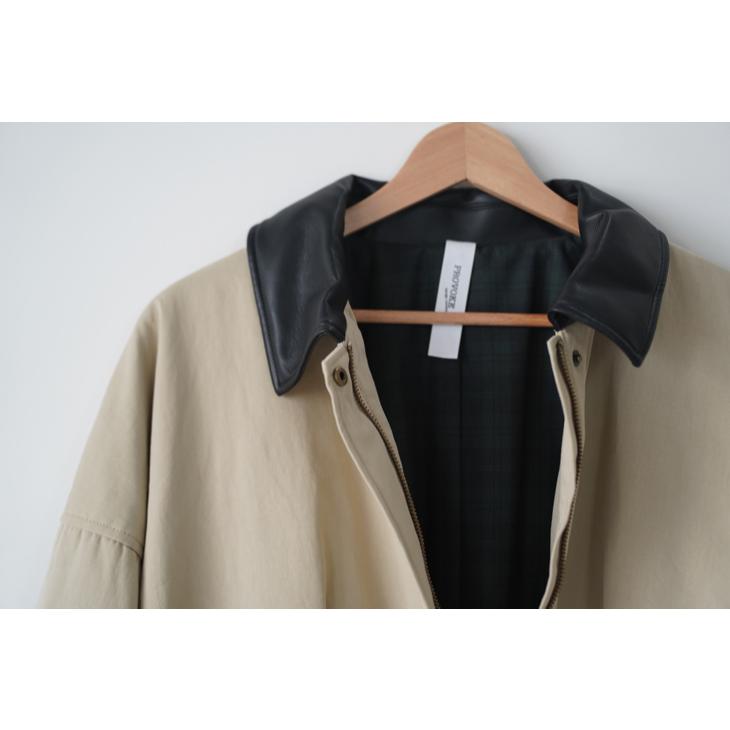 PROVOKE (プロヴォーク) | Chino blouson (beige) one size 