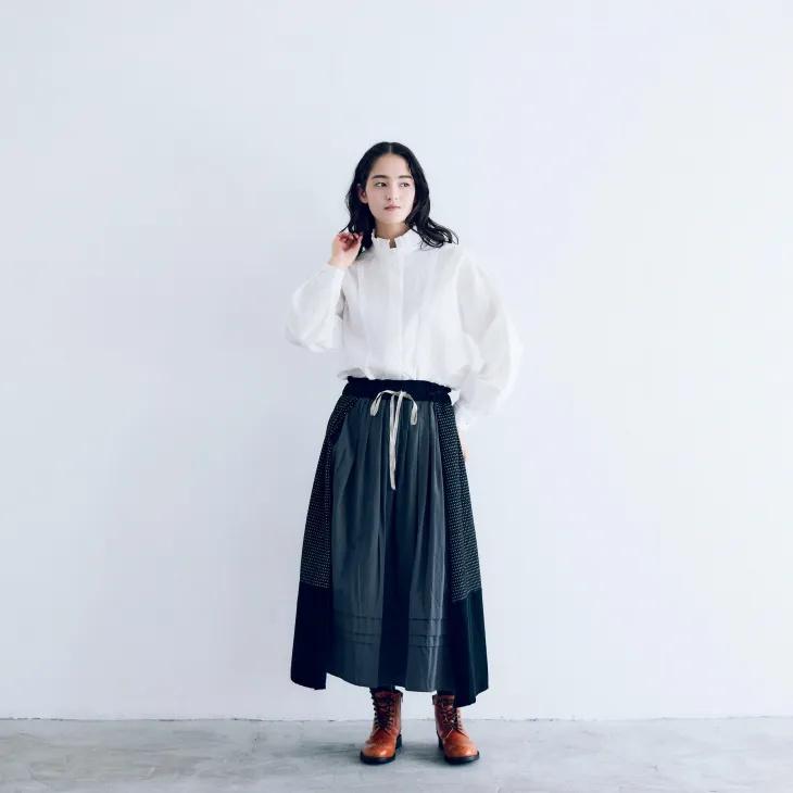 MAGALI（マガリ） | ピンドットツイード・ヴィンテージ・スカート 