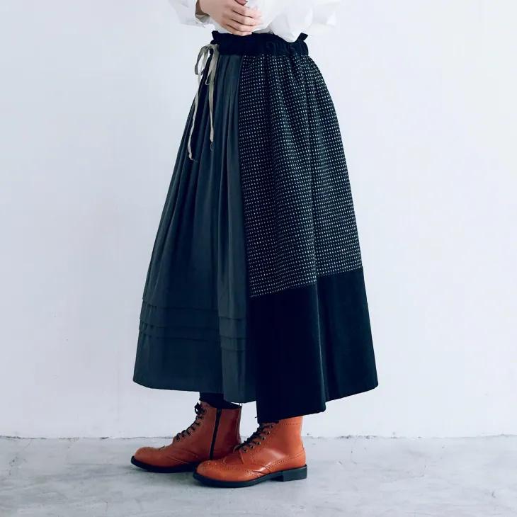MAGALI（マガリ） | ピンドットツイード・ヴィンテージ・スカート