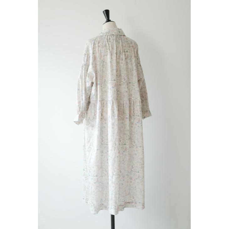 the last flower of afternoon | layered dress (pale pink