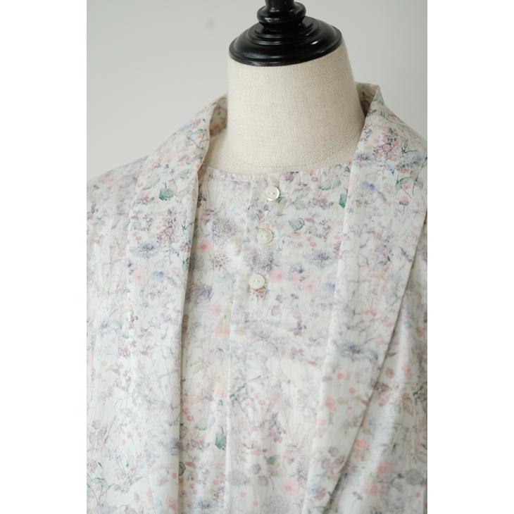 the last flower of afternoon | layered dress (pale pink