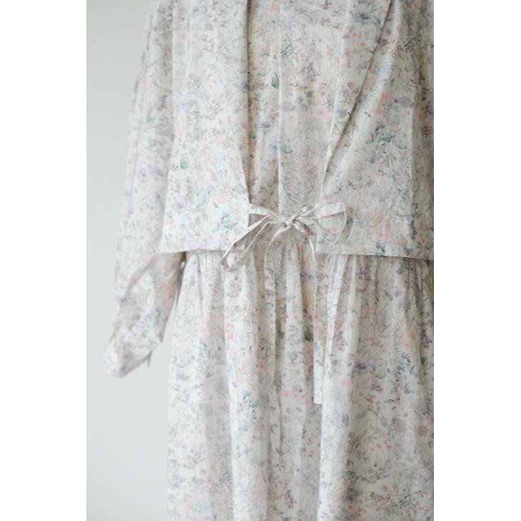 the last flower of afternoon | layered dress (pale pink
