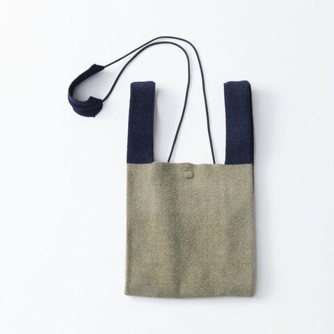 TRICOTE | VELOUR 2WAY BAG (khaki) バッグ ショルダーバッグ
