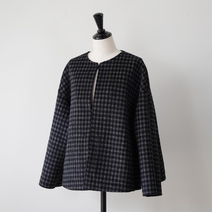 utilite (ユティリテ) | リバーシブル Aラインコート (black) アウター 