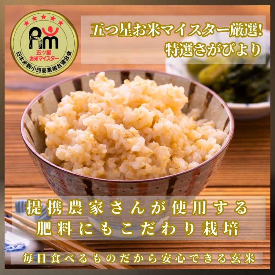さがびより 特選 玄米 10kg (5kg×2袋) 佐賀県産 令和7年産 : 佐賀の米