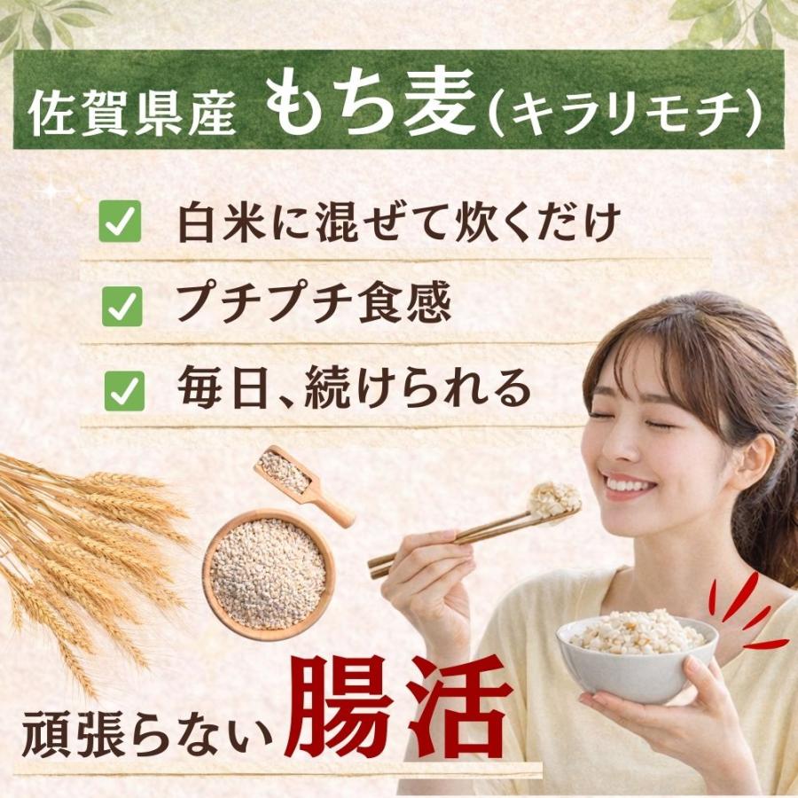 もち麦 雑穀 キラリモチ 佐賀県産 4kg 【送料無料】 国産 雑穀米 (1kg