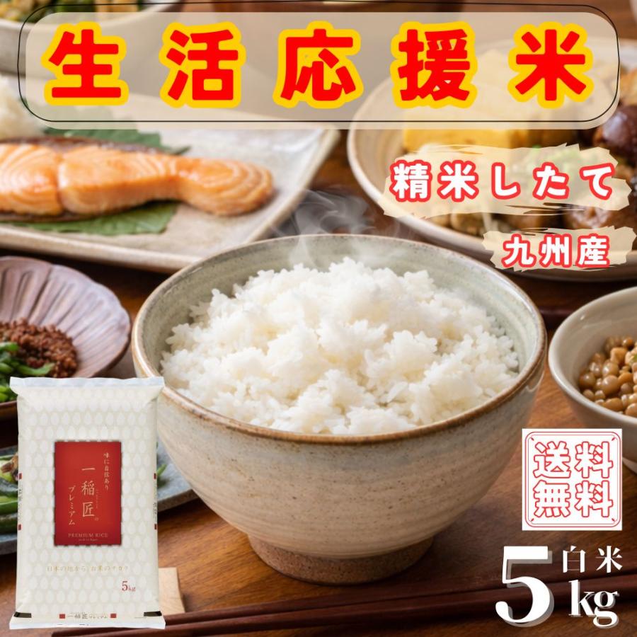 生活応援米 白米 5kg ブレンド米 国産 安い 送料無料 一稲匠(いっとう