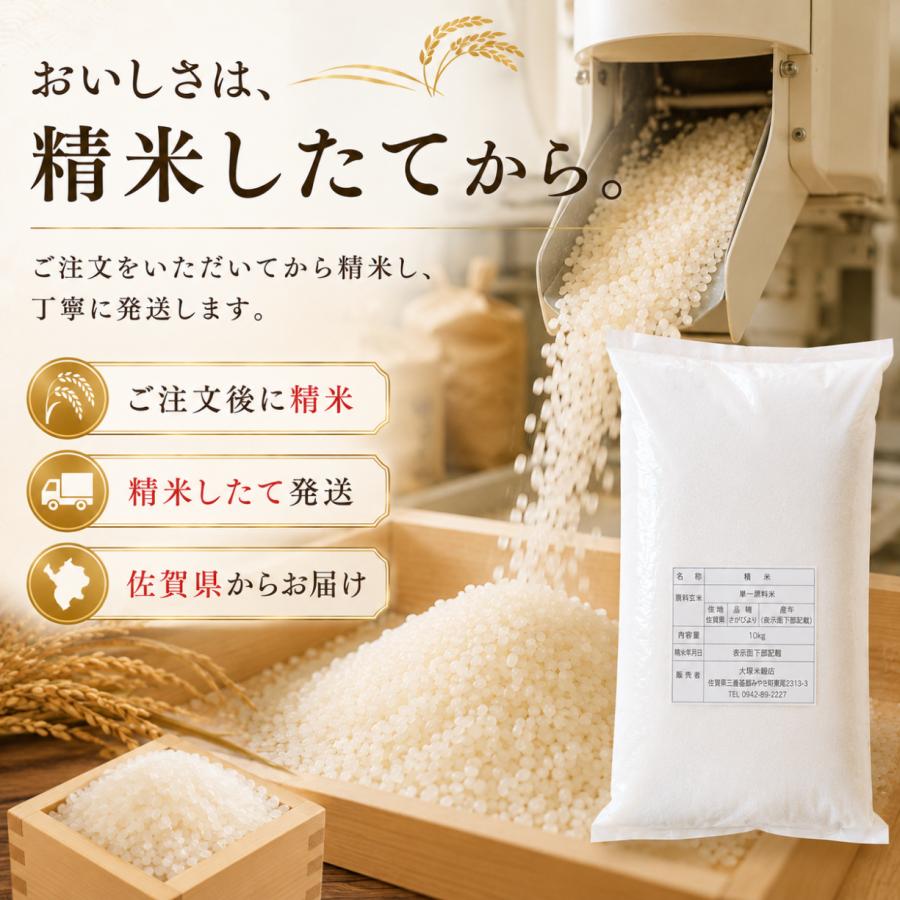 佐賀県産 さがびより 20kg さがびより 米 20kg 白米 10kg×2袋 佐賀県産 令和7年産 業務用米 大