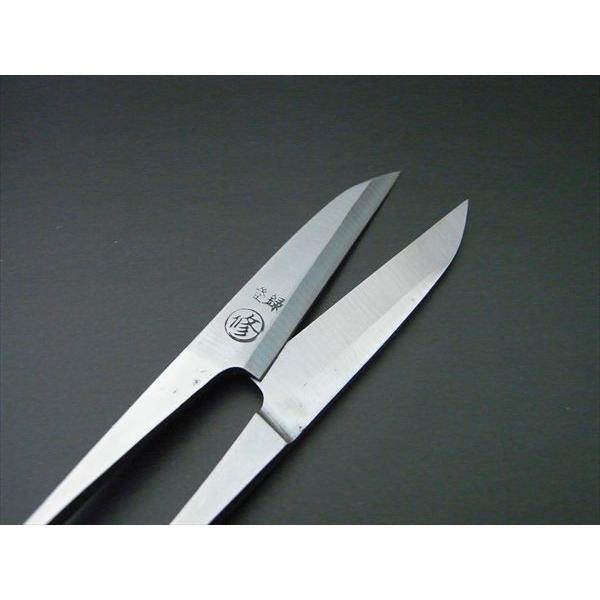 握り鋏 長刃（小はさみ）サイズ120mm糸切り用鋼入り マル修 : はが