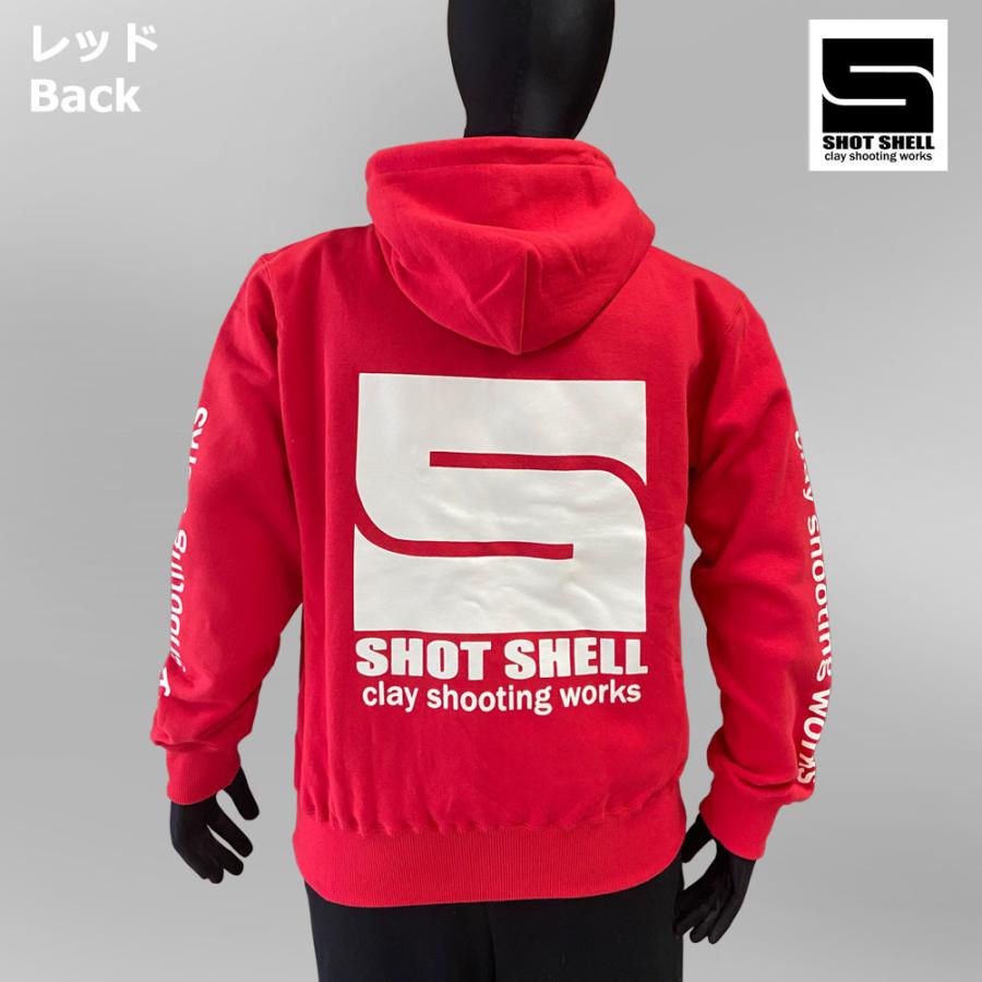 Shot Shell スウェット パーカー クレー射撃 カッコイイ カジュアル スポーツ_10