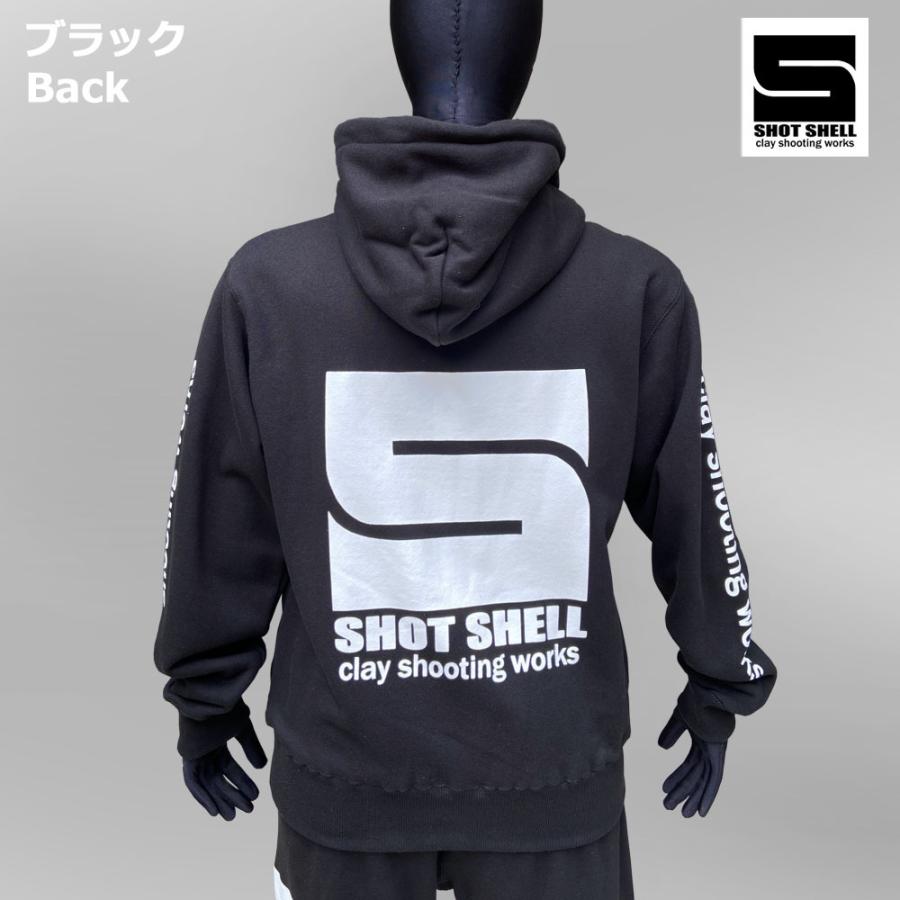 Shot Shell スウェット パーカー クレー射撃 カッコイイ カジュアル スポーツ_6
