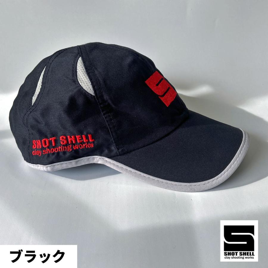 Shot Shell スポーツキャップ オシャレ 帽子 クレー射撃 ランニング