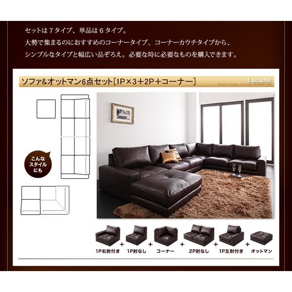 新品 モジュールローソファ Luciano ルチアーノ ソファ 肘なし 2p 数量は多 Blog Lonolife Com