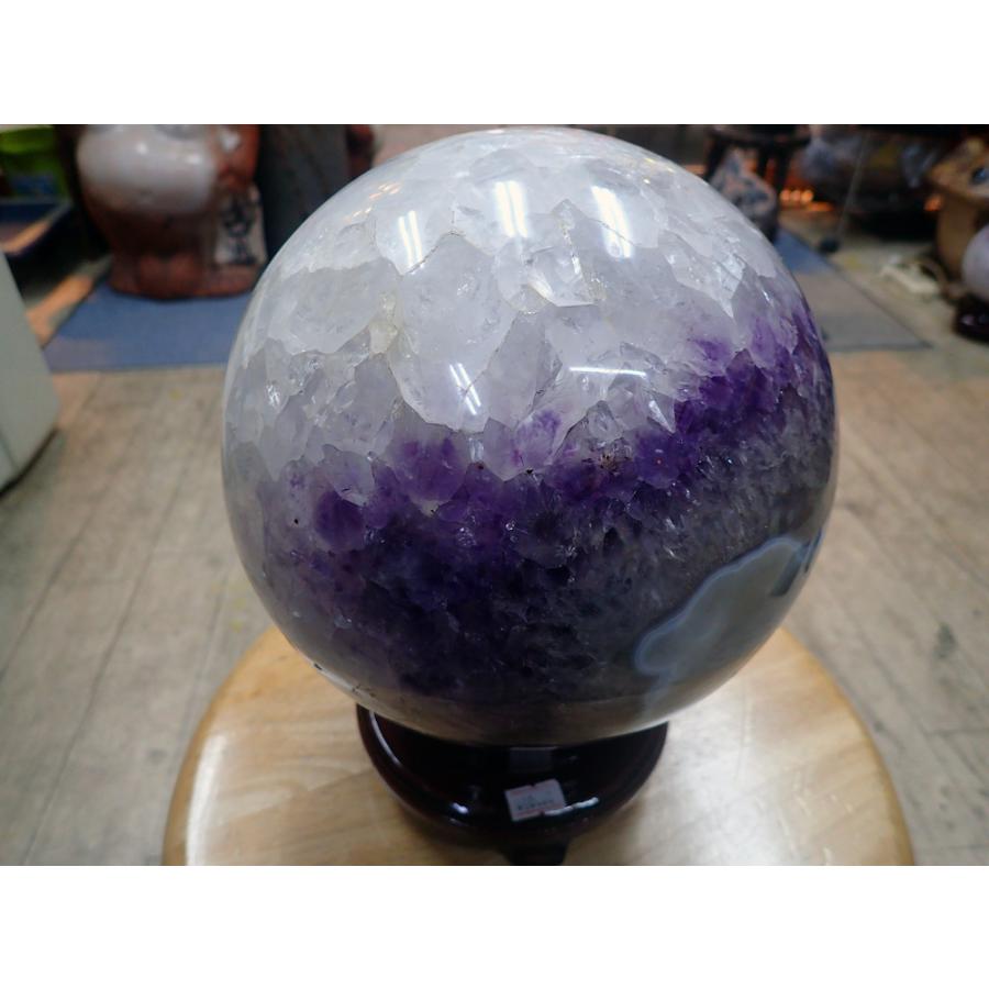 丸玉＿特大、アメジスト(約11kg)｜楽器、手芸、コレクション