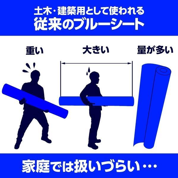 フロアシート 床養生シート 120cm×20m OSクロス #2500 1.2m×20m巻き