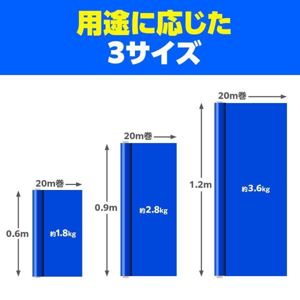 フロアシート 床養生シート 120cm×20m OSクロス #2500 1.2m×20m巻き