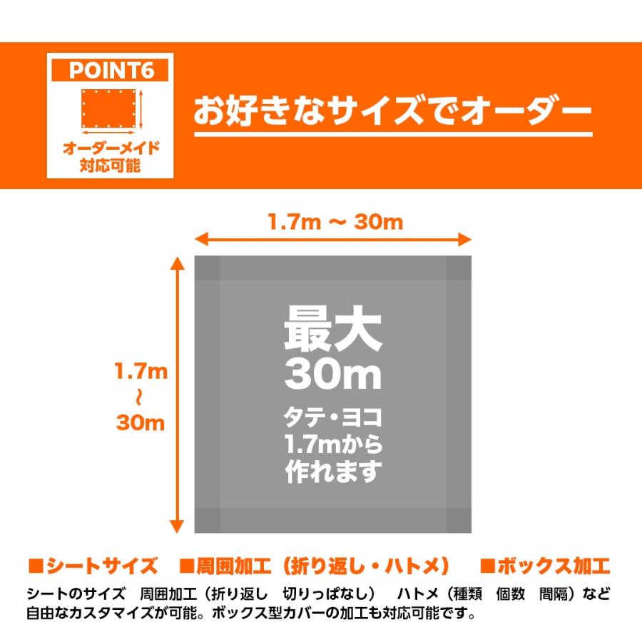 難燃シート グレー 2.7m×2.7m NNS2727 | 防炎加工 防炎性能 防炎1級適合 自己消火性 防水加工 日本製 床面 壁面 養生 カバー 防火対策 ハトメ｜hagihara-e｜12