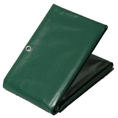 受注生産】エステル帆布 トラックシート グリーン W-4号 2.66m×3.8m [4