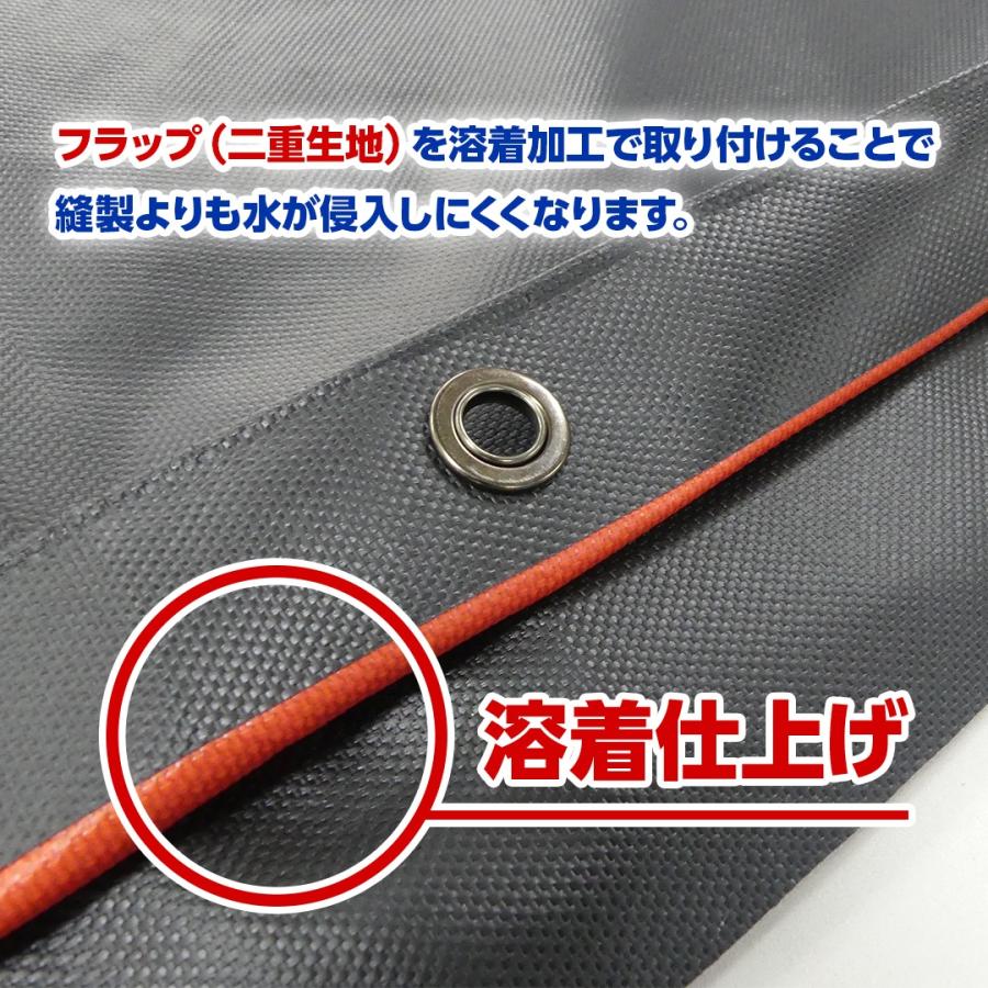 トラックシート スーパーキャリイ専用 荷台シート スロープ型 ゴム