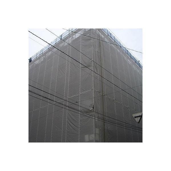 防炎メッシュシート ターピーソフトメッシュ 1.8m×3.6m | 全5色 グリーン ブルー グレー ホワイト ブラック 防炎物品 防風ネット 防雪ネット 防炎 | Tarpee | 06