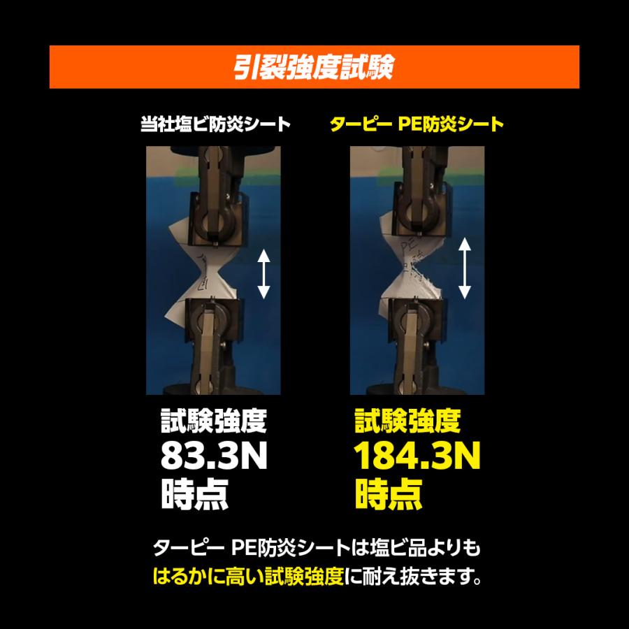 PE防炎シート 5.4m×5.4m ホワイト | 日本製 白 防炎 防炎ラベル 軽量 国産 建築 建設 養生 工事現場 塗装工事 橋梁工事 防水 野積みシート |  | 07