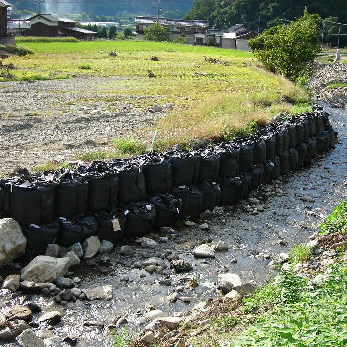 大型土のう ブラック 10袋 J-Bag301-Black | J-301BL1T NETIS 登録番号