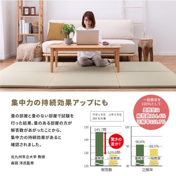 畳 置き畳 ユニット畳 い草 2 5cm 1枚 半畳 Diy カット可能 おしゃれ 可愛い 軽量 琉球畳風 無料サンプルあり 彩 いろどり x 敷物市場 通販 Yahoo ショッピング