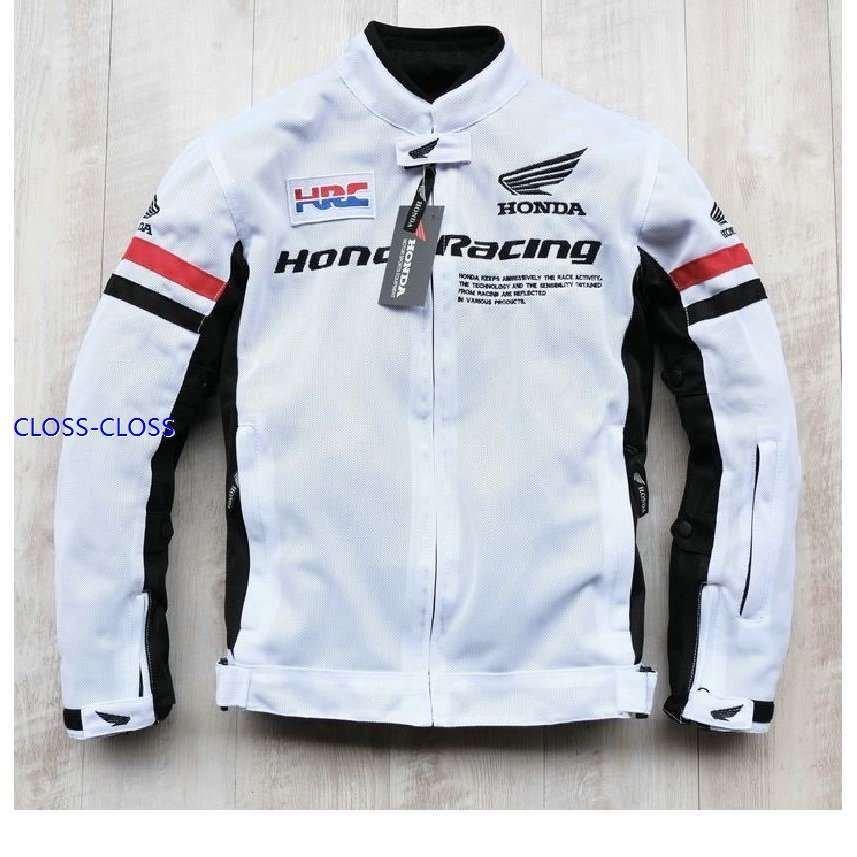 バイクジャケットメッシュの夏服 ホンダバイクウエアプロテクター装備M-XXXL :p21184675bf60:萩原由美 - 通販 -  Yahoo!ショッピング